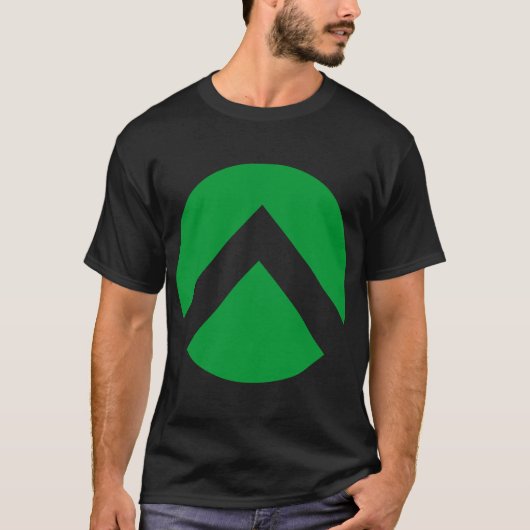 Circle Chevron Arrow T-shirt (Voorkant)