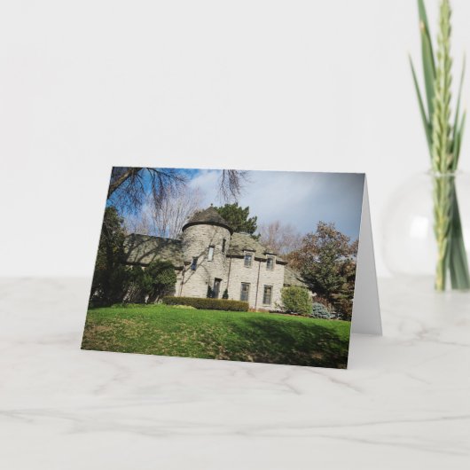 "Circle Down" Verjaardag Kaart (Voorkant)