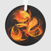 Circle en arc-de-feu en acrylique Art Abstrait (dos)