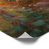 Circle Flower Girl par Hans Zatzka - affiche (Coin)