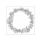 Circle Flower Journal Rubberstempel (Afrduk)