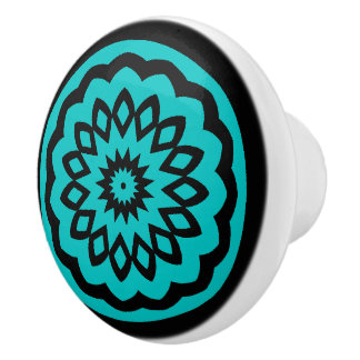 Circle Games: Joyful Blue Keramische Knop
