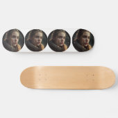 Circle girl skateboard (Horizontaal)