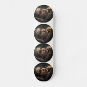 Circle girl skateboard (Voorkant)
