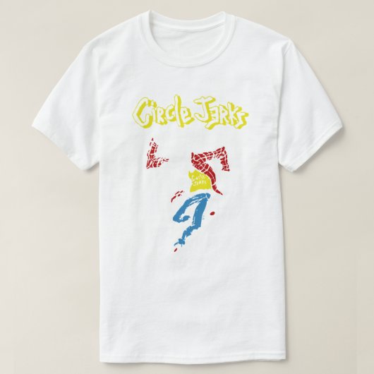 Circle Jerks - Tour Shirt Design Premium (Design voorkant)