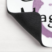 Circle Mage mousepad Muismat (Hoek)