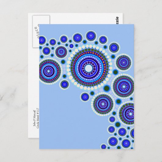 Circle Motif #117 Briefkaart (Voorkant / Achterkant)