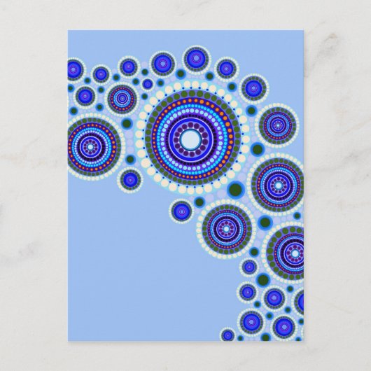 Circle Motif #117 Carte postale (Devant)