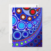 Circle Motif #147 Carte postale (Devant / Derrière)