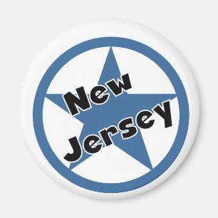 Circle New Jersey Magneet