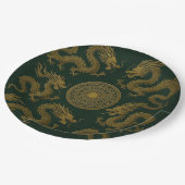 Circle of Dragons Plate Papieren Bordje (Gekanteld)