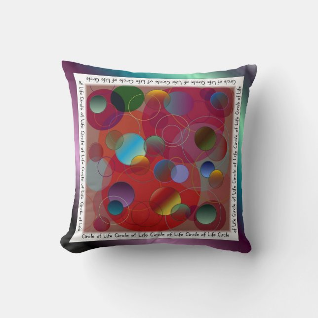 Circle of Life Pillow Kussen (Voorkant)
