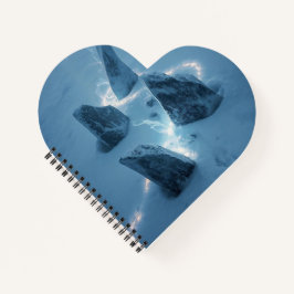 Circle of Light in the Snow Notitieboek