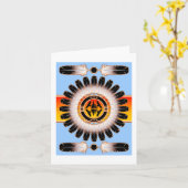 Circle of Reflection Kaart (Gele Bloem)