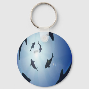 Circle-of-sharks Sleutelhanger