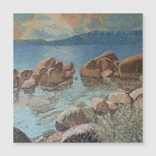 Circle of Stones Lake Tahoe Impressionisme (Voorkant)