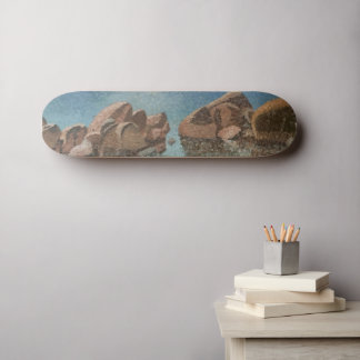 Circle of Stones Lake Tahoe Impressionisme Skateboard