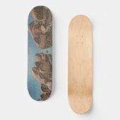 Circle of Stones Lake Tahoe Impressionisme Skateboard (Voorkant)