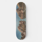 Circle of Stones Lake Tahoe Impressionisme Skateboard (Voorkant)