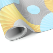 Circle Origami Pastel Pattern Cadeaupapier (Rol Hoek)