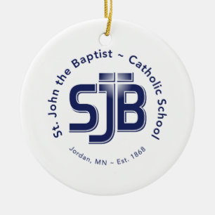 Circle Ornament met SJB Logo