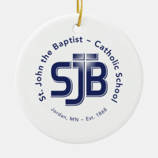 Circle Ornament met SJB Logo