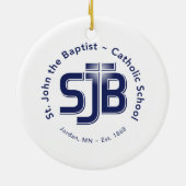 Circle Ornament met SJB Logo (Achterkant)