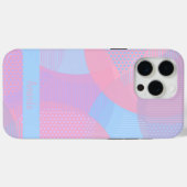 Circle Pattern Hoesje-Mate iPhone Case (Achterkant (horizontaal))