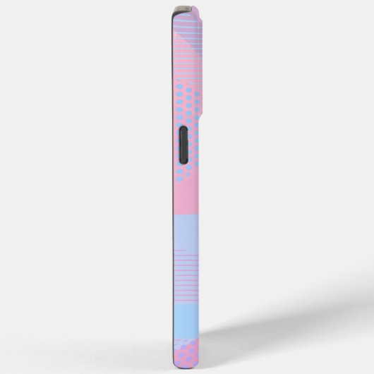 Circle Pattern Hoesje-Mate iPhone Case (Achterkant / Rechts)