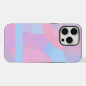 Circle Pattern Hoesje-Mate iPhone Case Hoesje (Achterkant horizontaal)