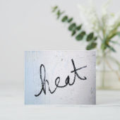 Circle Photo Briefkaart - Gepersonaliseerd (Staand voorkant)