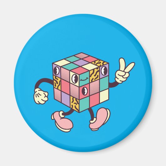 Circle refrigerator magnets custom (Devant)