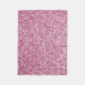 Circle Sequins Sparkle Shiny Shimmer Fleece Deken (Voorkant)