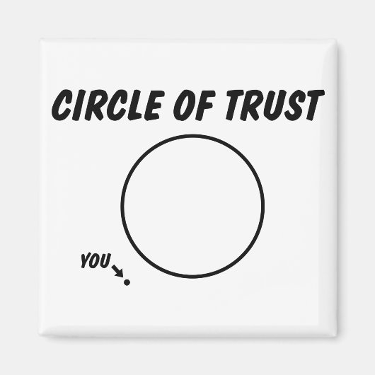 CIRCLE TRUST FUNNY MAGNEET (Voorkant)