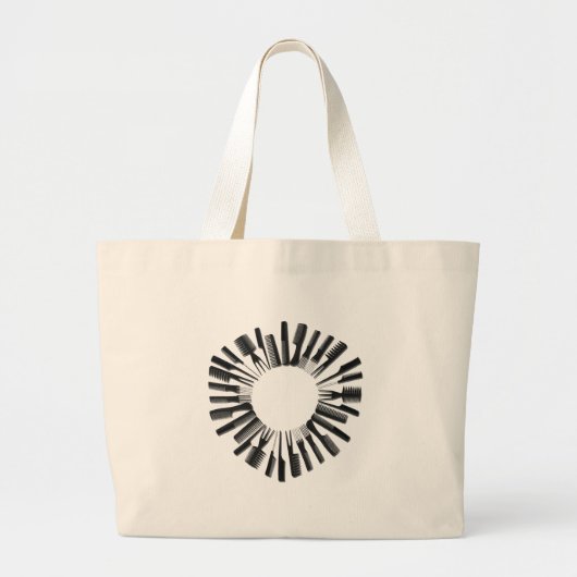 CircleCombs122410 Grote Tote Bag (Voorkant)