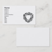 CircleCombs122410, Naam, Adres 1, Adres 2, ... Visitekaartje (Voorkant / Achterkant)