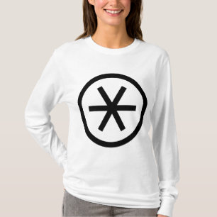 Circled Sterisk T-shirt