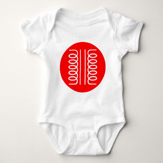 Circled-symbool - Transformer Romper (Voorkant)
