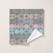 Circles Abstraits de divertissement personnalisés  (Gant de toilette)