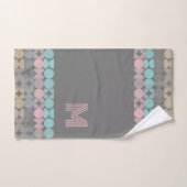 Circles Abstraits de divertissement personnalisés  (Serviette à main)