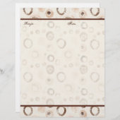 Circles contemporains Mariage Recette Pages (Devant / Derrière)