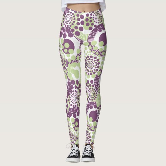 Circles, Everywhere Circles Leggings (Voorkant)