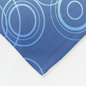 Circles Fleece Deken (Hoek)