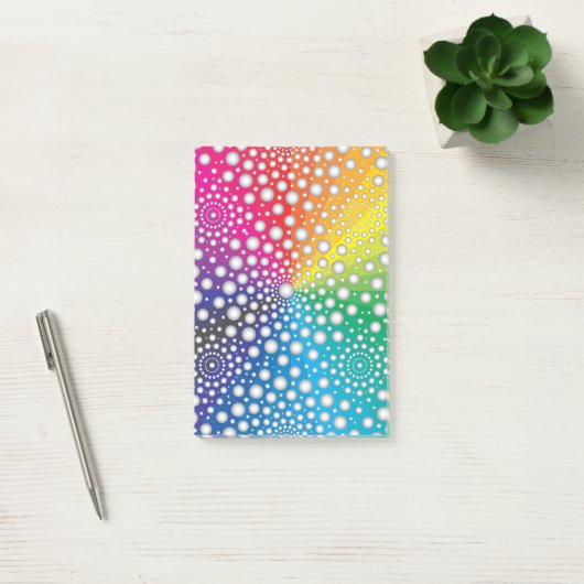 Circles Mandala 2 Post-it® Notes (Kantoor)