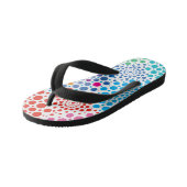 Circles Mandala 3 Kinder Teenslippers (Schuin)