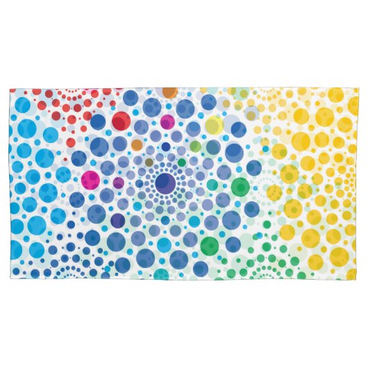 Circles Mandala 3 Kussensloop (Voorkant)