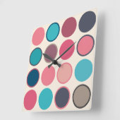 Circles of the Horizon 3 Vierkante Klok (Hoek)