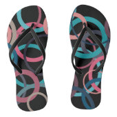 Circles of the Horizon Teenslippers (Voetbed)