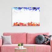 CIRCLES PATTERN CANVAS AFDRUK (Insitu (Woonkamer))