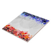 CIRCLES PATTERN TEGELTJE (Zijkant)